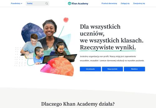 
                            2. Khan Academy | Darmowe kursy, lekcje i ćwiczenia online