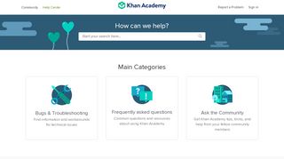 
                            11. Khan Academy Help Center