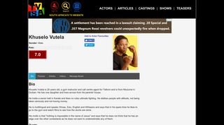 
                            9. Khuselo Vutela | TVSA
