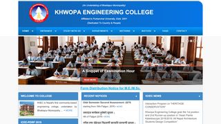 
                            8. Khwopa Engineering College - Dedicated to People and Country (An ...