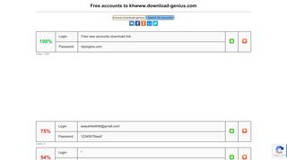 
                            2. khwww.download-genius.com - free accounts, logins and passwords