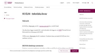 
                            4. KI ELN - åtkomst och support | Medarbetarportalen | Karolinska Institutet