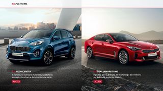 
                            8. KIA Platform - landing page