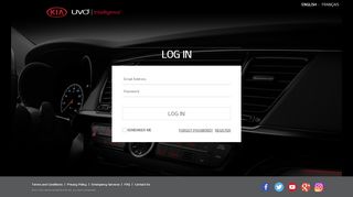 
                            9. KIA UVO - Log In