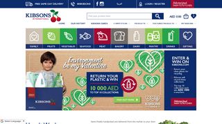 
                            2. KIBSONS|Online fruits and vegetable delivery in Dubai