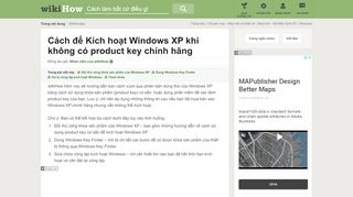 
                            13. Kích hoạt Windows XP khi không có product key chính hãng - wikiHow