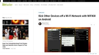 
                            4. Kick Other Devices off a Wi-Fi Network with WiFiKill on Android