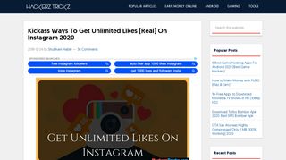 
                            8. Kickass Ways To Get Unlimited Likes (Real) On Instagram 2019