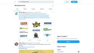 
                            12. #kickasstorrents hashtag on Twitter