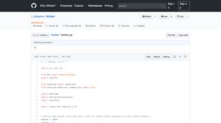 
                            12. kicker/kicker.py at master · jdegene/kicker · GitHub