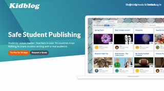 
                            1. Kidblog – Safe Student Publishing