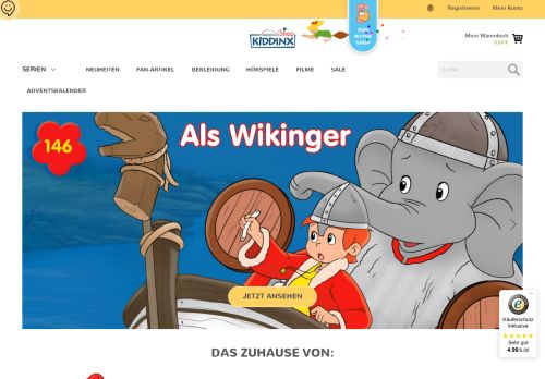 
                            3. KIDDINX-Shop - Hörspiele für Kinder