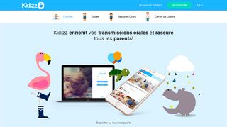 
                            2. Kidizz enrichit vos transmissions orales et rassure tous les parents!