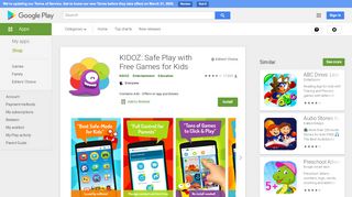 
                            10. KIDOZ: Safe Mode with Free Games for Kids - Apps on Google Play