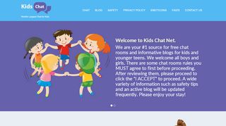 
                            9. Kids Chat - Free online chat rooms for younger teens and youths