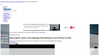 
                            9. Kids projects: Learn a new language with Duolingo on your iPhone or ...