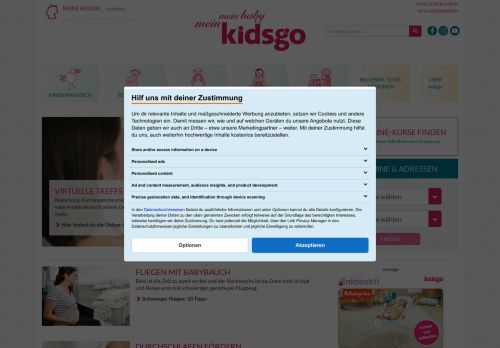 
                            11. kidsgo: Kurse + Infos rund um Schwangerschaft und Baby | kidsgo