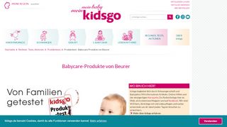 
                            10. kidsgo Produkttest - Babycare-Produkte von Beurer | kidsgo