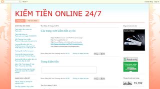 
                            11. KIẾM TIỀN ONLINE 24/7