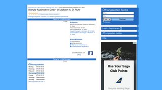 
                            10. Kienzle Automotive GmbH - Oeffnungszeitenbuch.de