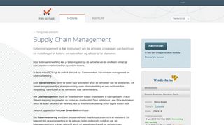 
                            10. Kies op maat - Supply Chain Management