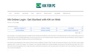 
                            13. Kik PC Login - Get Kik for PC Windows