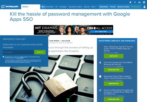 
                            12. Kill the hassle of password management with Google Apps SSO ...