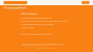 
                            2. KIM e-learning: Hilfe & Support