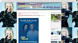 
                            7. Kim Wilde News - unBlog.fr