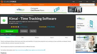 
                            8. Kimai - Time Tracking Software download | SourceForge.net