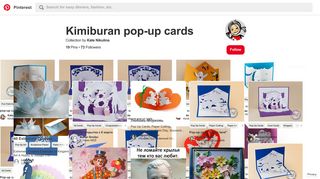 
                            11. Kimiburan pop-up cards - Pinterest