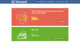 
                            10. Kimsufi: affordable dedicated servers!