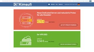 
                            6. Kimsufi: günstige Dedicated Server!