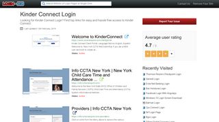 
                            1. Kinder Connect Login