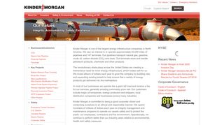 
                            1. Kinder Morgan: Home