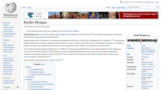 
                            3. Kinder Morgan - Wikipedia