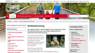 
                            3. Kinderbetreuung — Stadt Bern