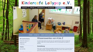 
                            13. Kindercafe Lollypop eV - Wissenswertes