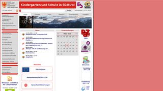 
                            3. Kindergarten und Schule in Südtirol