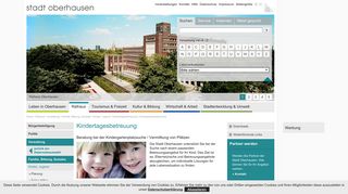 
                            3. Kindergartenplatzsuche Vermittlungsstelle ... - Oberhausen.de