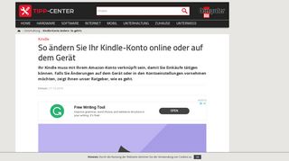 
                            12. Kindle-Konto ändern: So geht's | TippCenter