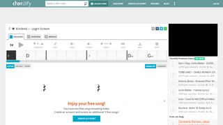 
                            10. Kindred — Login Screen Chords - Chordify