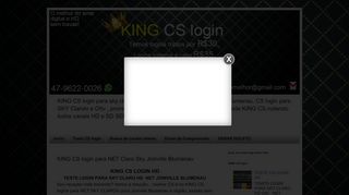 
                            11. KING CS login SKY Claro HD NET HD: KING CS login para NET Claro ...