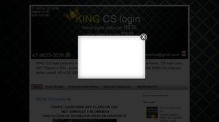 
                            4. KING CS login SKY Claro HD NET HD