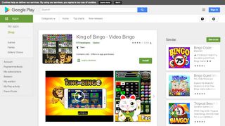 
                            1. King of Bingo - Video Bingo – Apps no Google Play