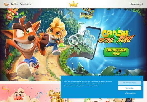 
                            3. King.com - Speel populaire en leuke spelletjes online!