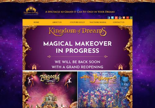 
                            3. Kingdom of Dreams: Best Entertainment Place and Tourist Spot in India