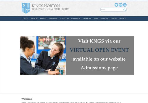 
                            11. Kings Norton Girls' School – All-girls academy school for pupils aged ...