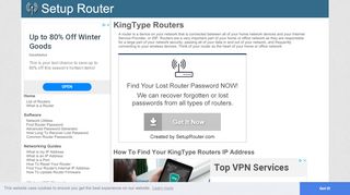 
                            3. KingType Router Guides - SetupRouter