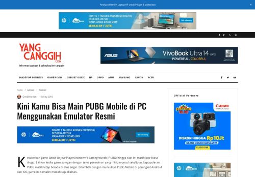 
                            8. Kini Kamu Bisa Main PUBG Mobile di PC Menggunakan Emulator ...